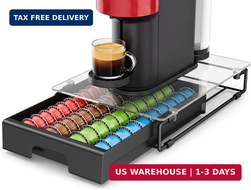 Coffee pod drawer organizer - drawer,