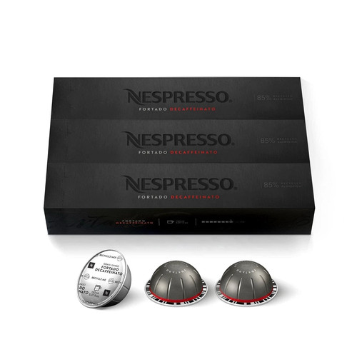 Nespresso vertuo fortado decaf - nespresso,