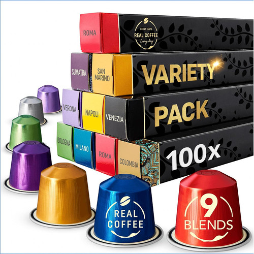 Espresso coffee pods - espresso, variety