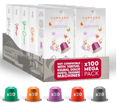 Carraro 100 aluminum coffee - 100,