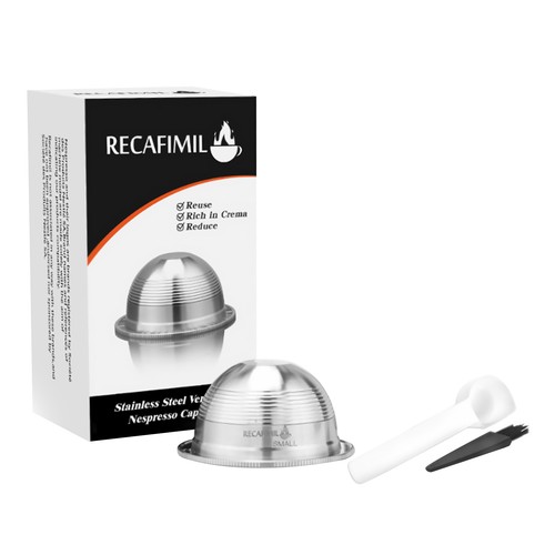 Steel refillable coffee - refillable,
